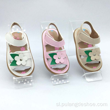 New Fashion Baby Shoes Girl PU Sandale